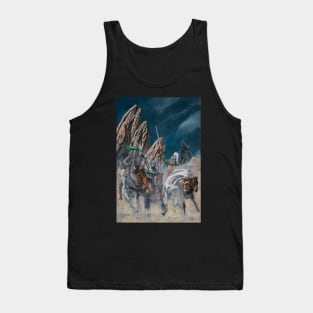 Aragorn and Eomer Ride to the Land of the East Tank Top